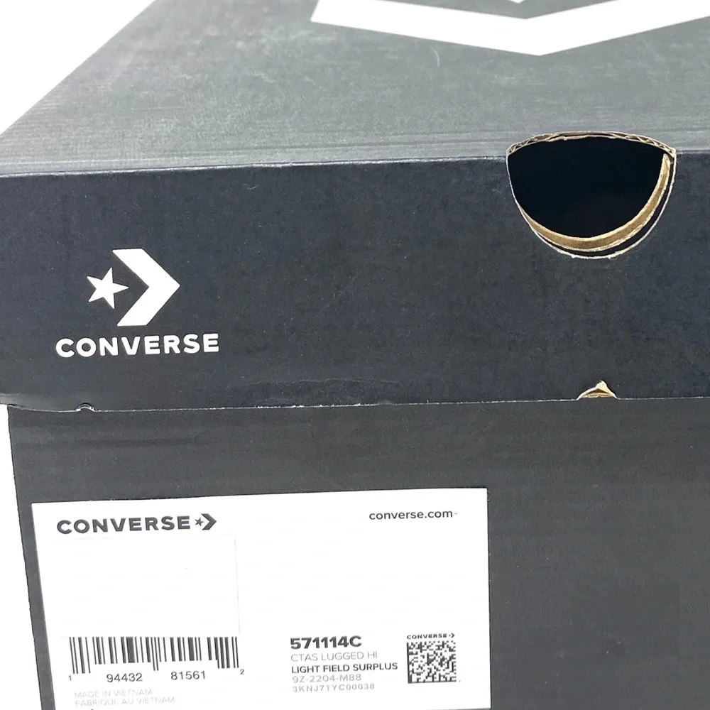 Converse Chuck Taylor Lugged High Top Light Field Sirplus Platform Women 571114C - Picture 9 of 10